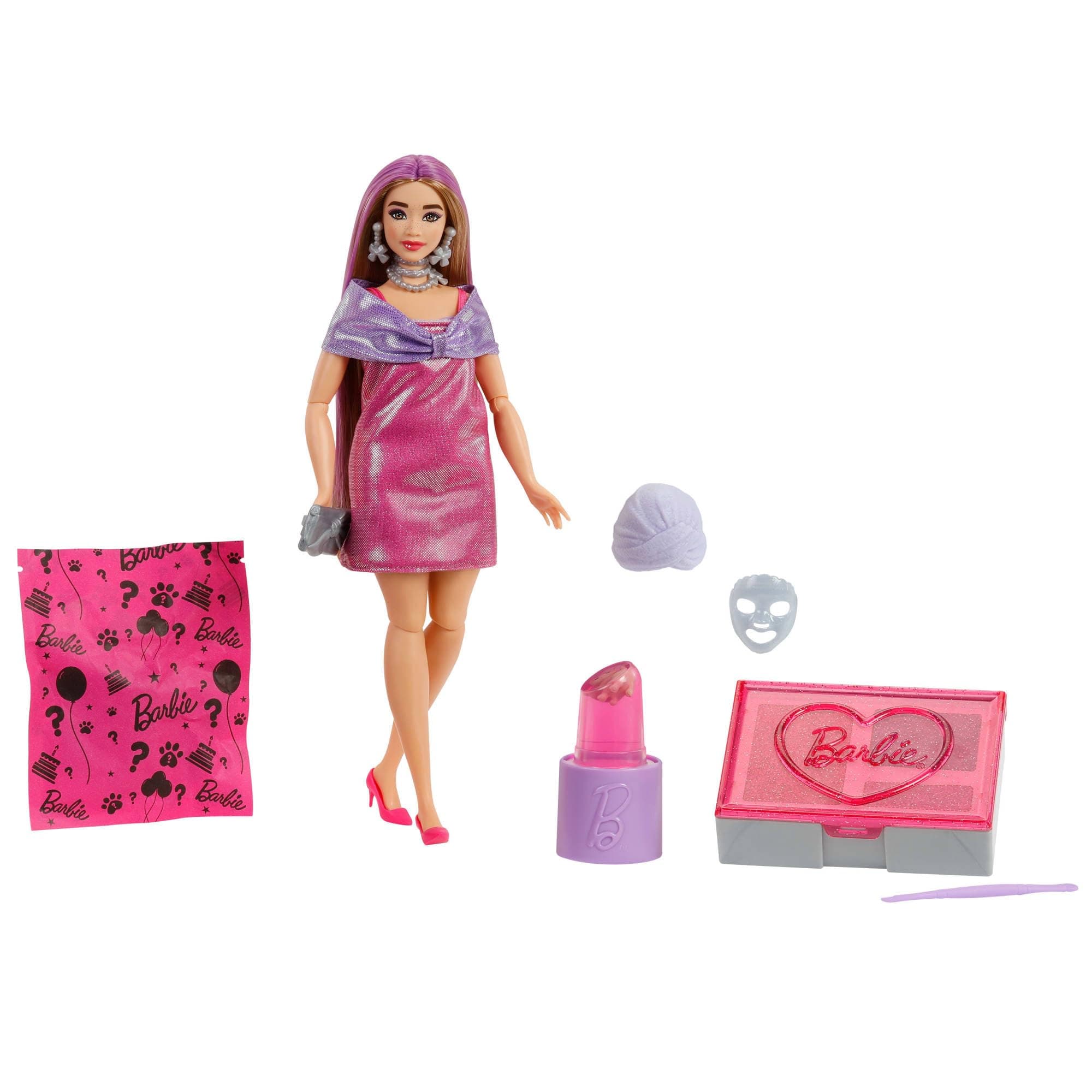 Кукла Barbie - Color Reveal: Серия парти в затворена опаковка, розова