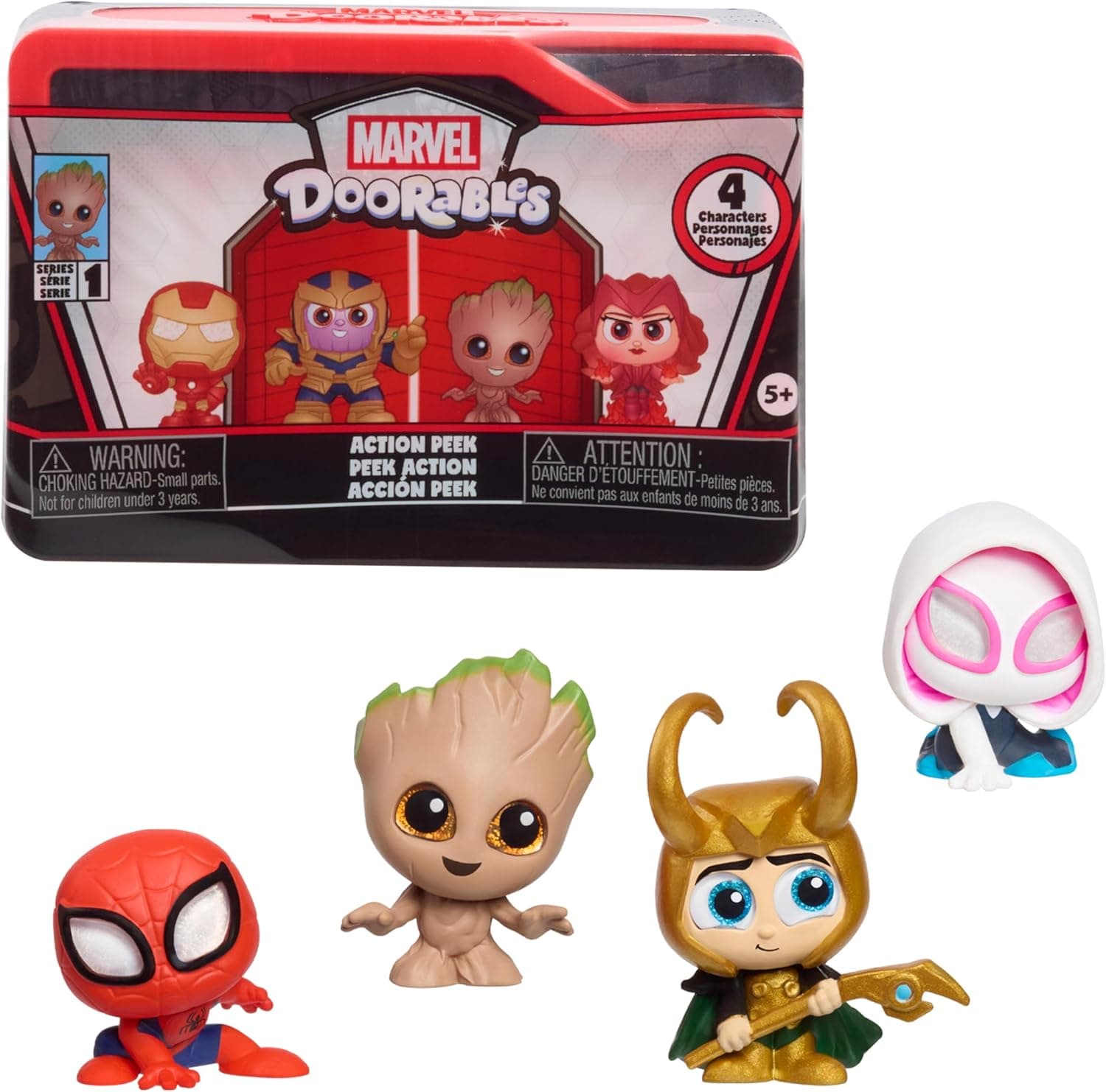 Just Play - Doorables: Marvel мини фигурки, изненада