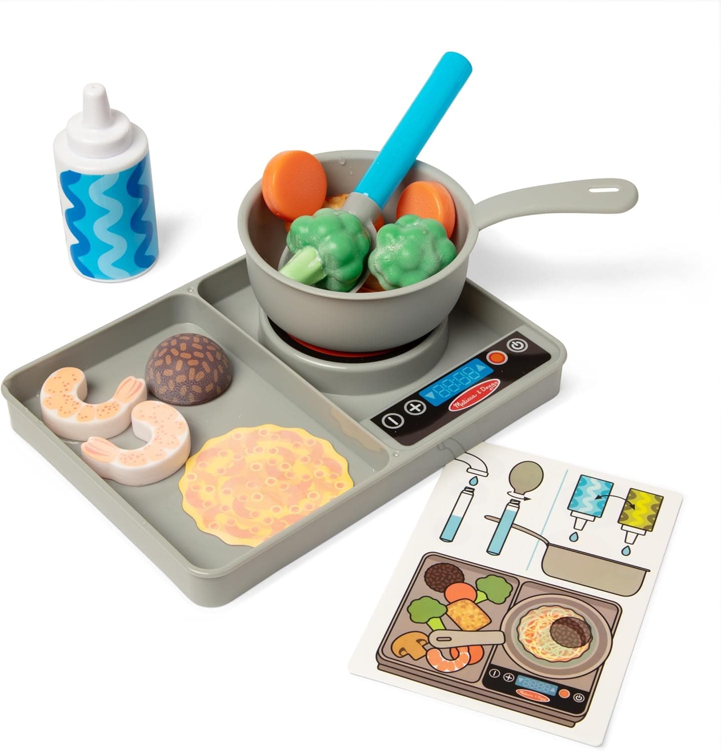 Melissa & Doug - Готварски комплект за игра с промяна на цвета