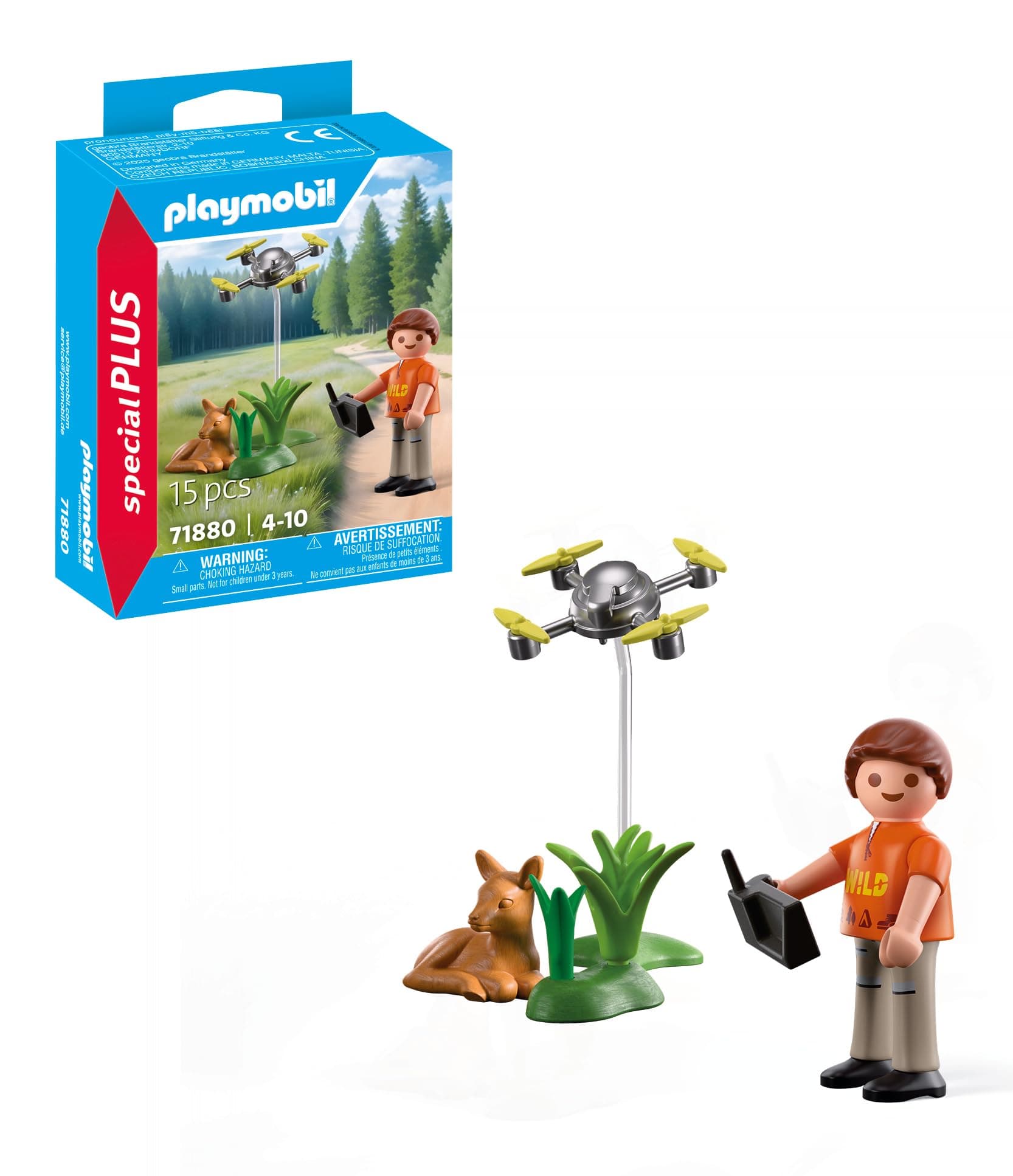 Playmobil - Спасяване на елен с дрон