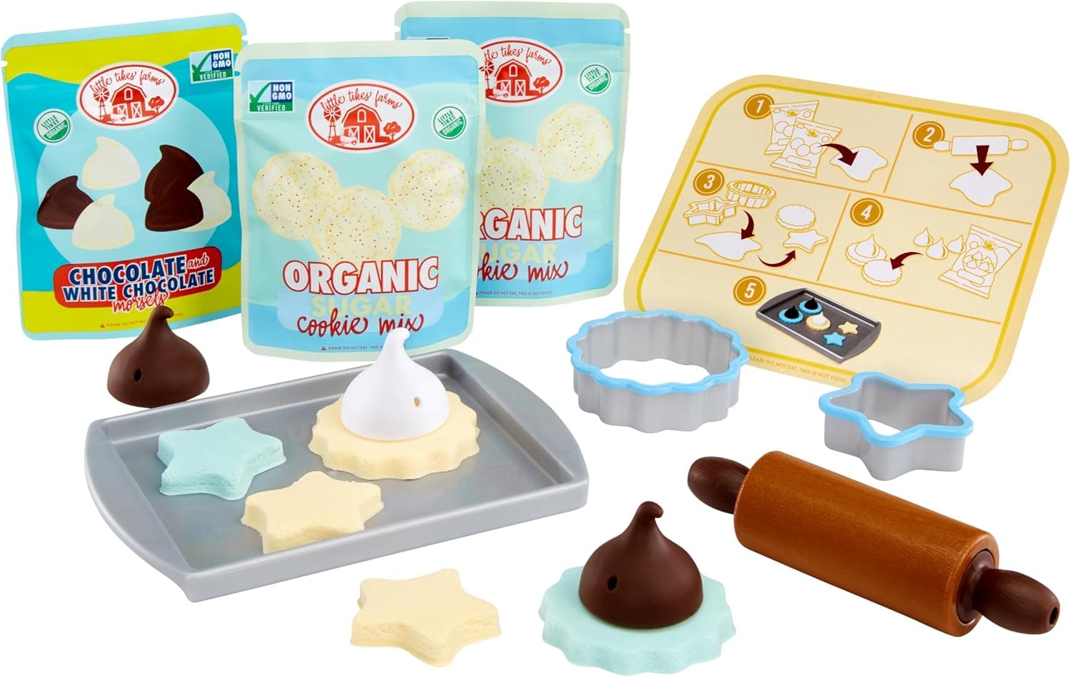 Little Tikes - Creative Chefs: Комплект за приготвяне на бисквитки