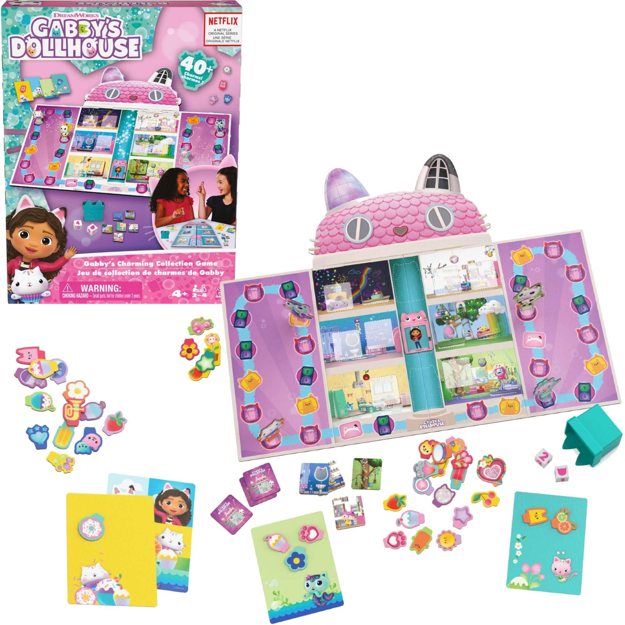 Gabby's Dollhouse - Настолна игра за украсяване на къщичка за кукли