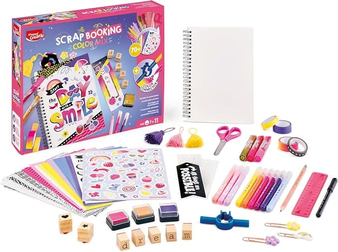 Maped - Комплект за декорация Scrapbooking Color Mix Set