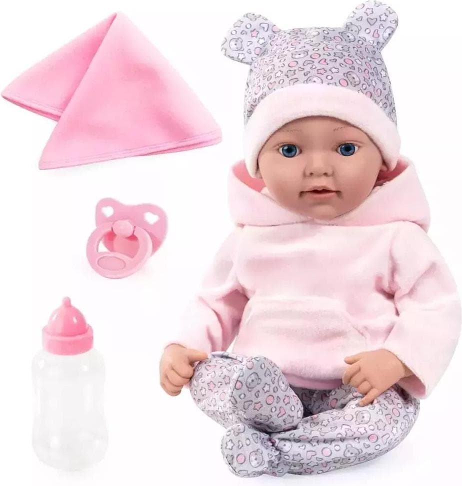 BAYER Кукла Бебе Reborn 38см. с Одеяло