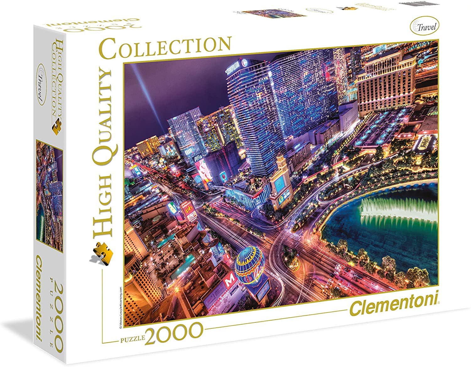 CLEMENTONI 2000ч. Пъзел Las Vegas