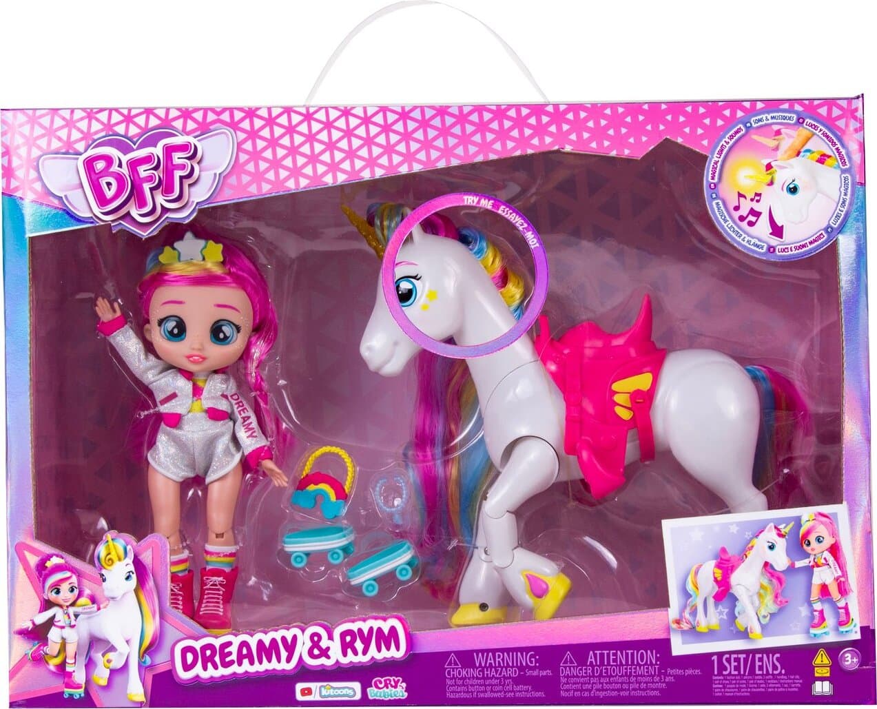IMC Кукла BFF Dreamy с вълшебен еднорог Rym