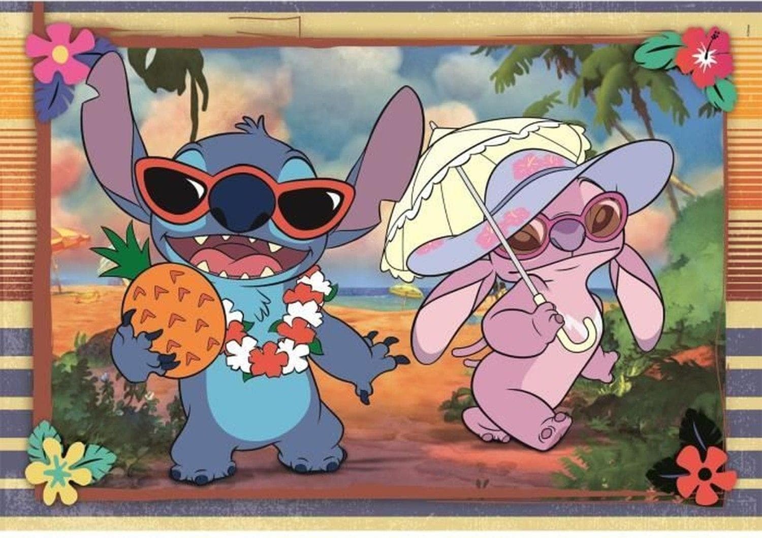 CLEMENTONI 2x60ч.Пъзел Disney Stitch