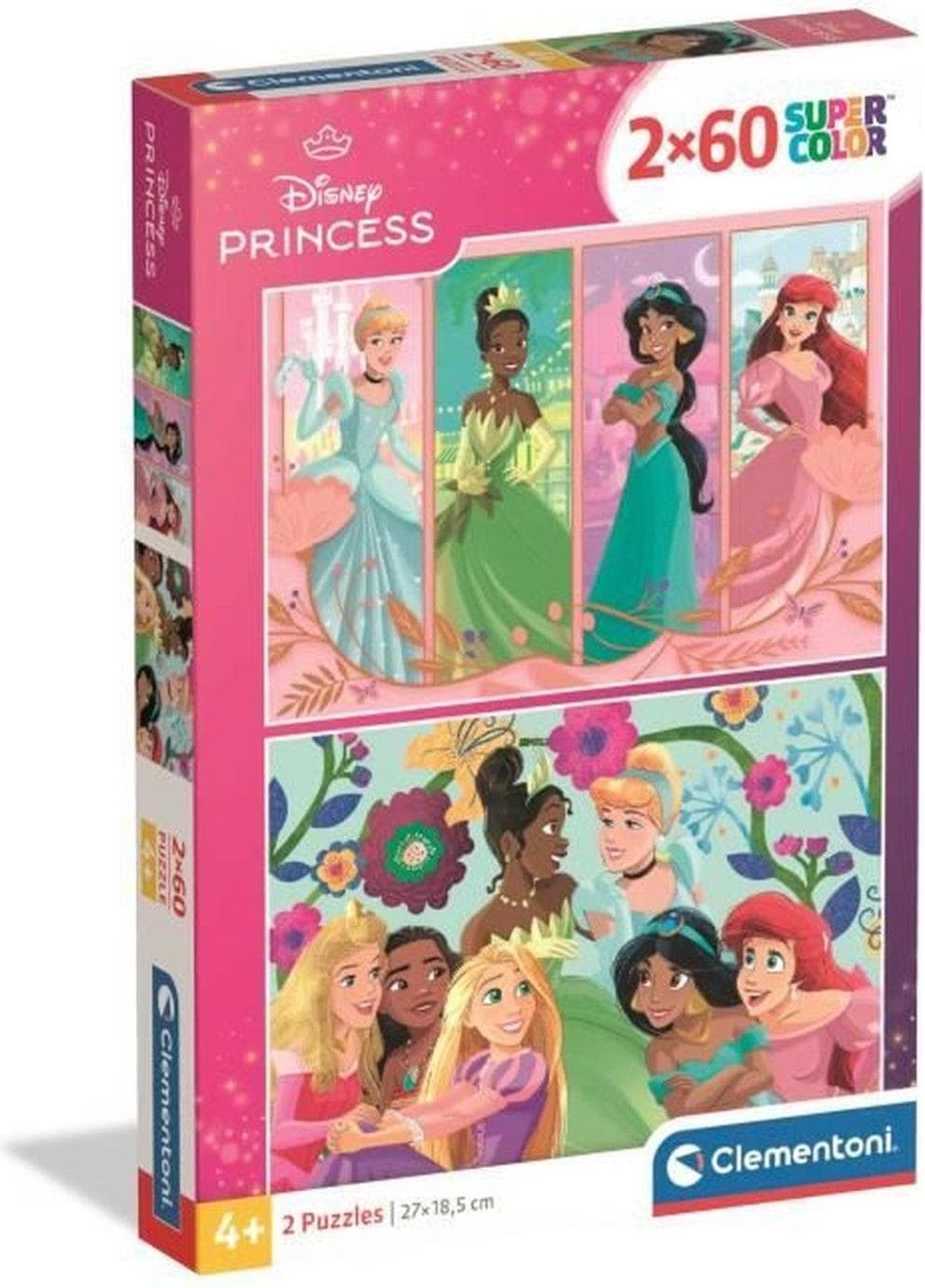 CLEMENTONI 2x60ч.Пъзел Princess 24824