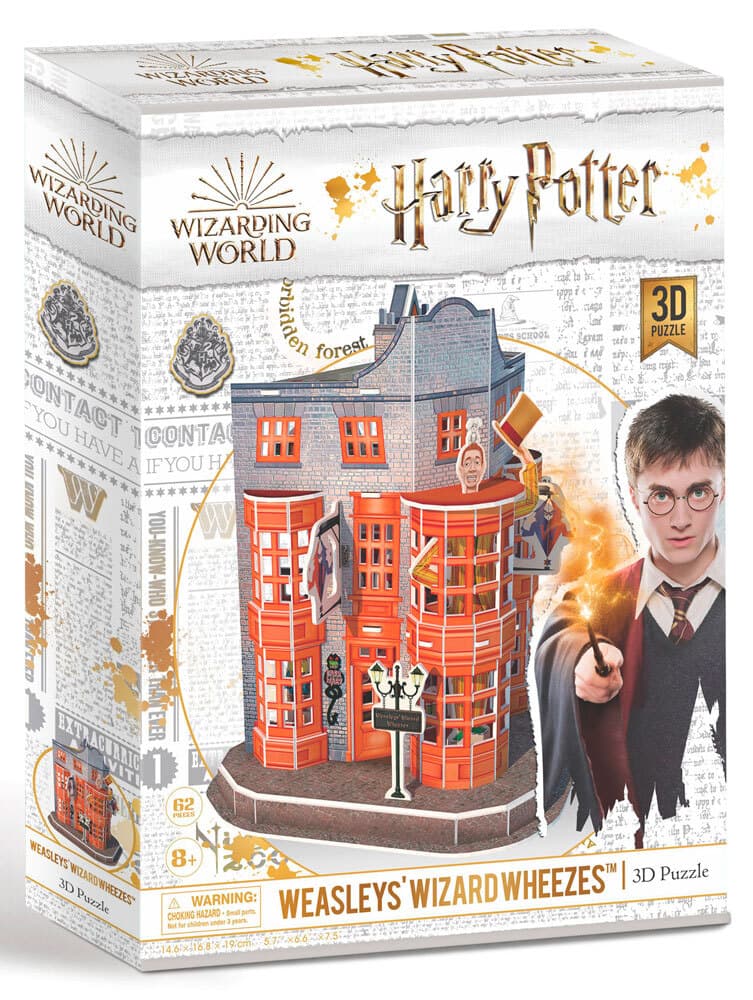 CubicFun Пъзел Harry Potter Магазинът на братя Уизли 62 части