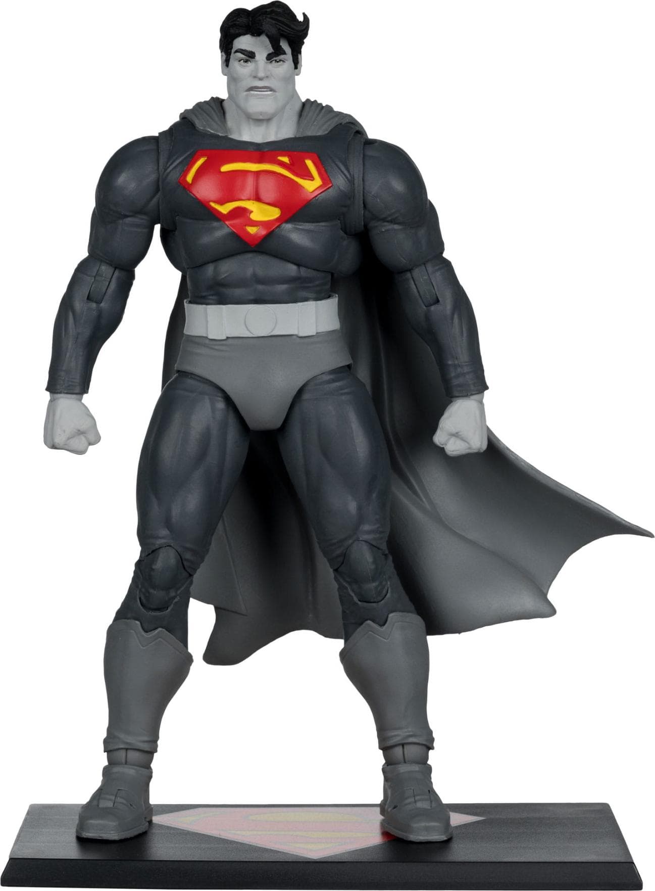 Фигурка DC Multiverse Superman (The Dark Knight Returns) Black &amp; White Accent Edition Gold Label 7in