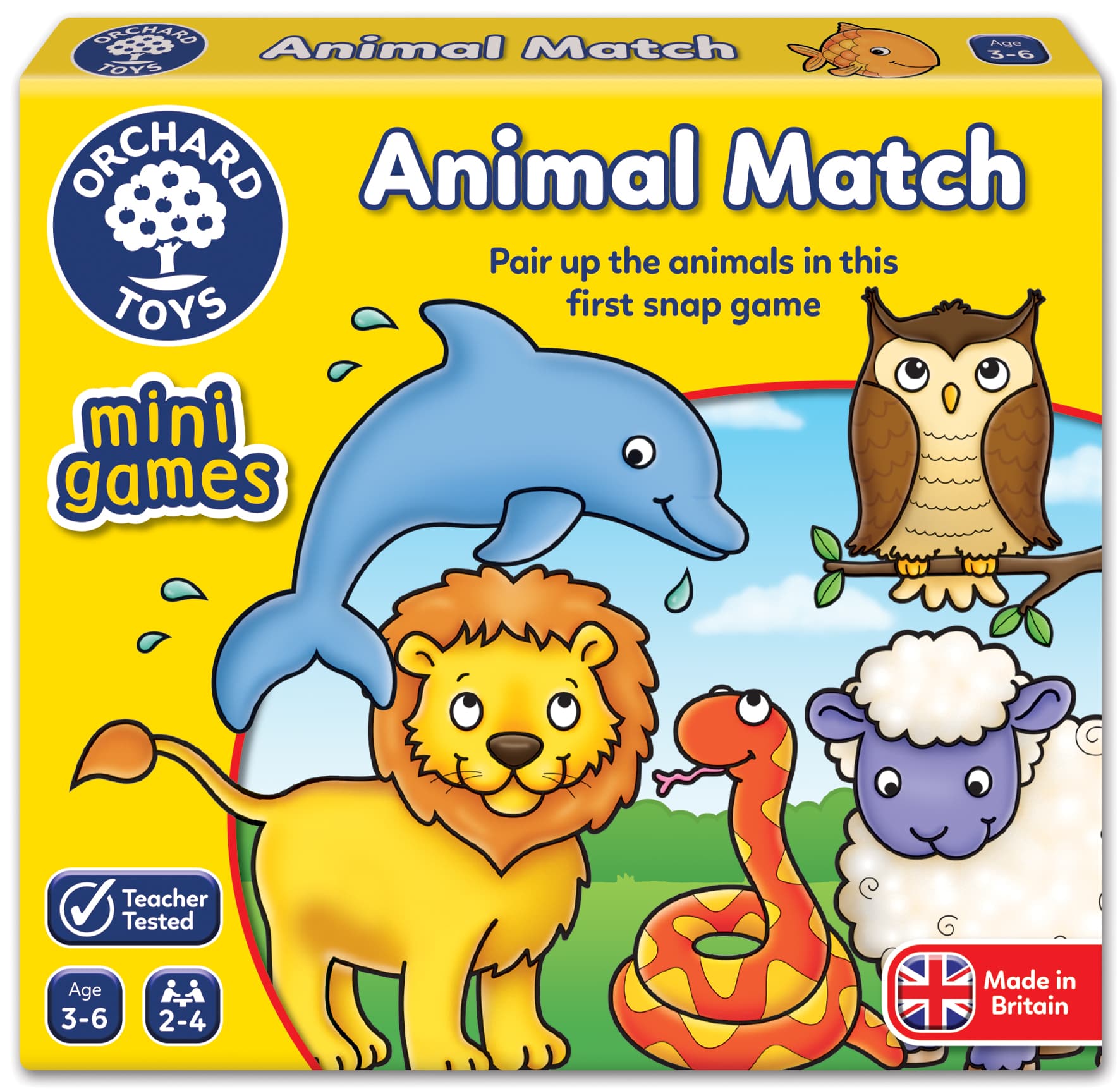 Детска образователна игра, Orchard Toys, Животински съвпадения