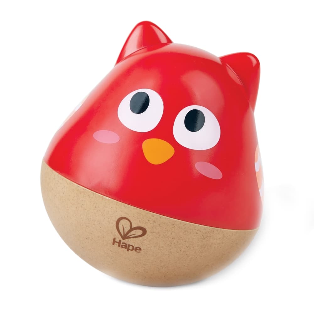 Музикална играчка, Hape, Бухал, Червен
