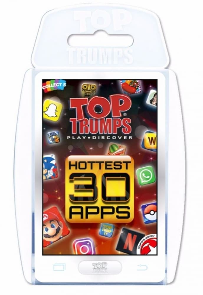 Настолна игра, Top Trumps, Hottest 30 Apps