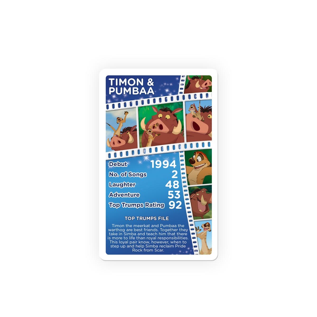Карти за игра, Winning Moves, Top Trumps, Дисни