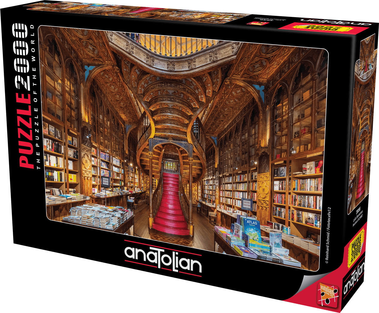 Книжарница Lello - пъзел 2000 части