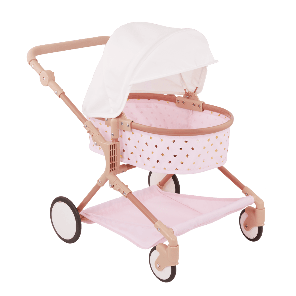 Детска играчка, Battat, Двойна количка за кукли Lulla Baby 14", 63.5 x 43.18 x 41.91 см