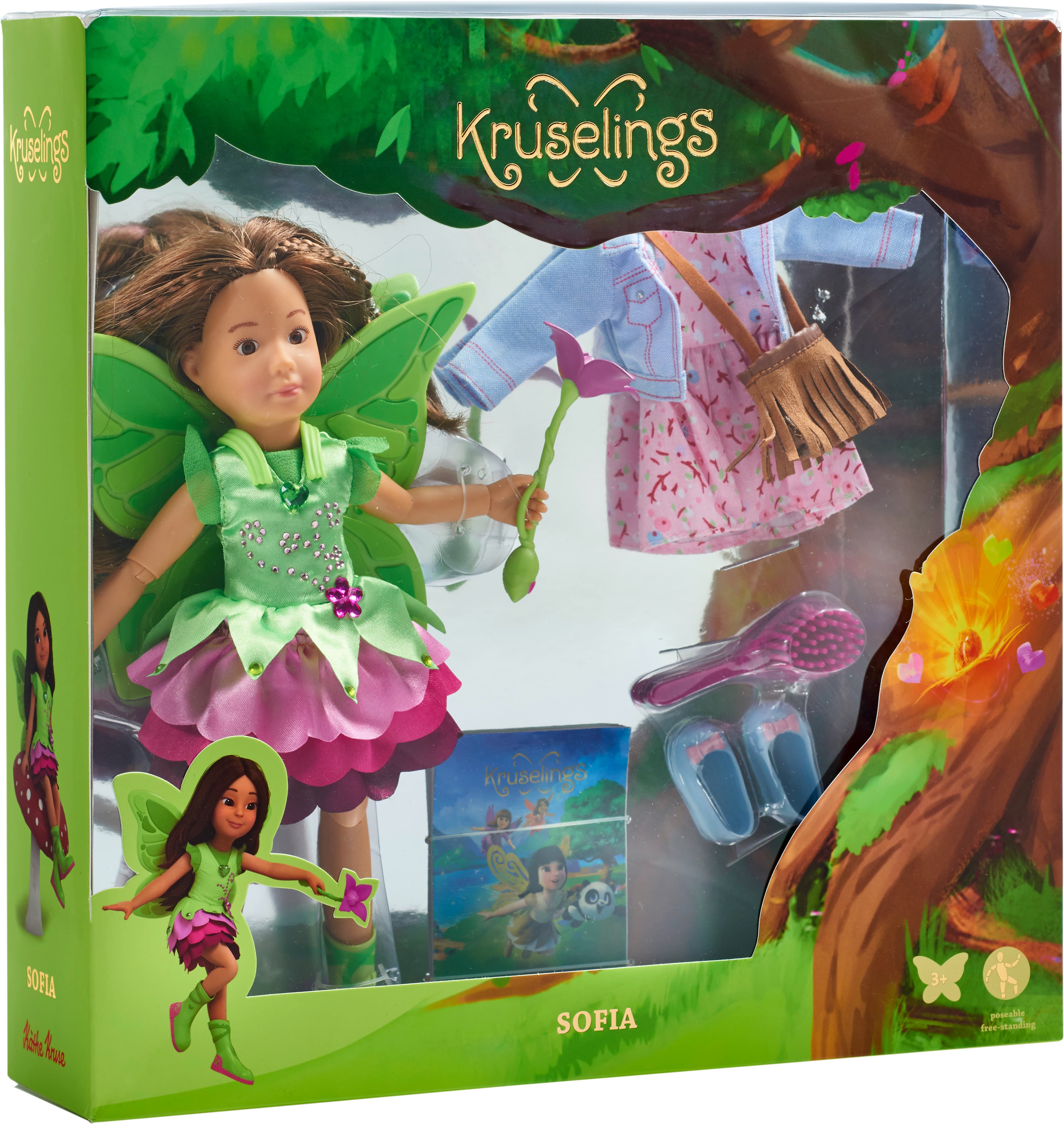 Кукла с аксесоари, Kuselings Doll, Фея София - 23 см