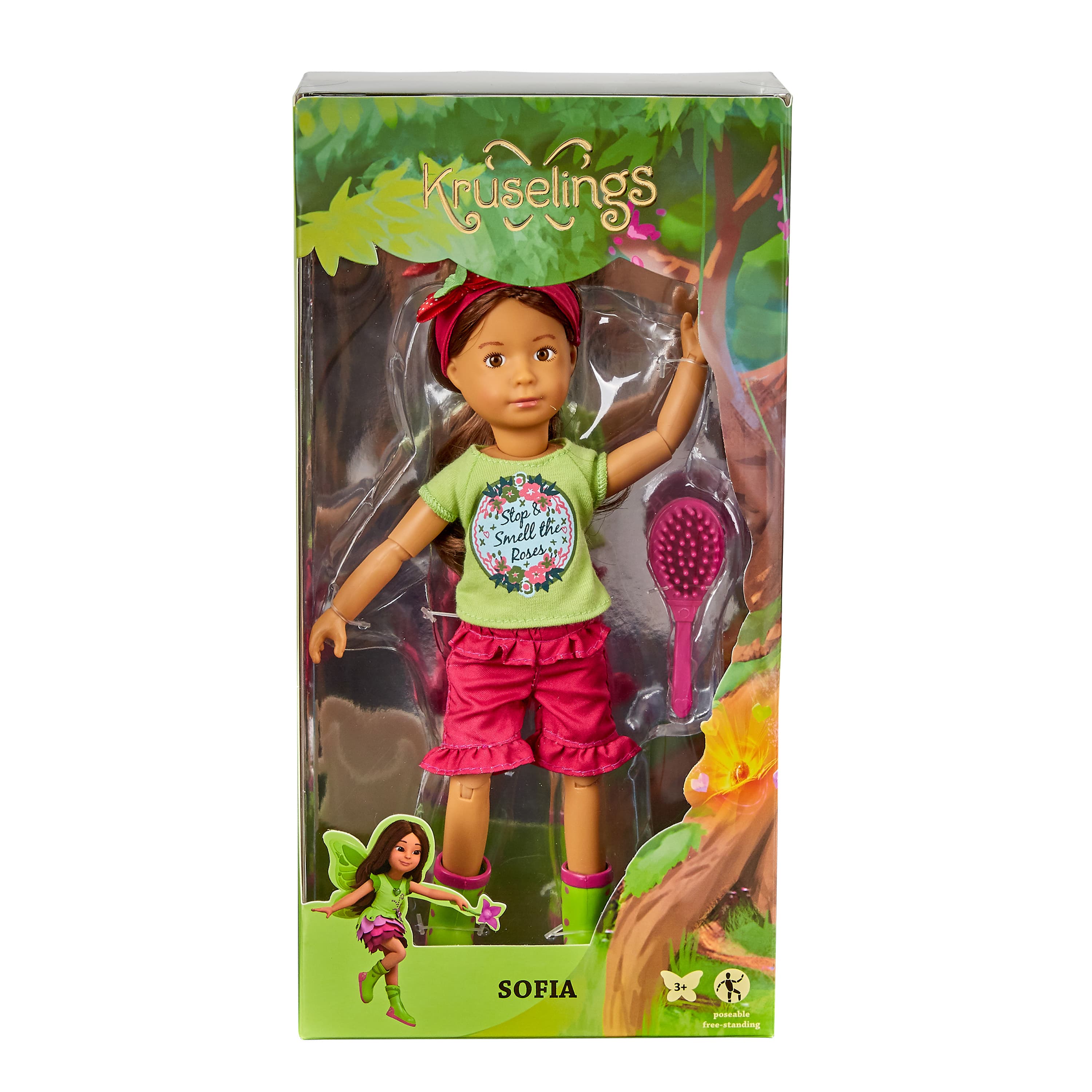 Кукла с аксесоари, Kuselings Doll, София Градинар, 29 см