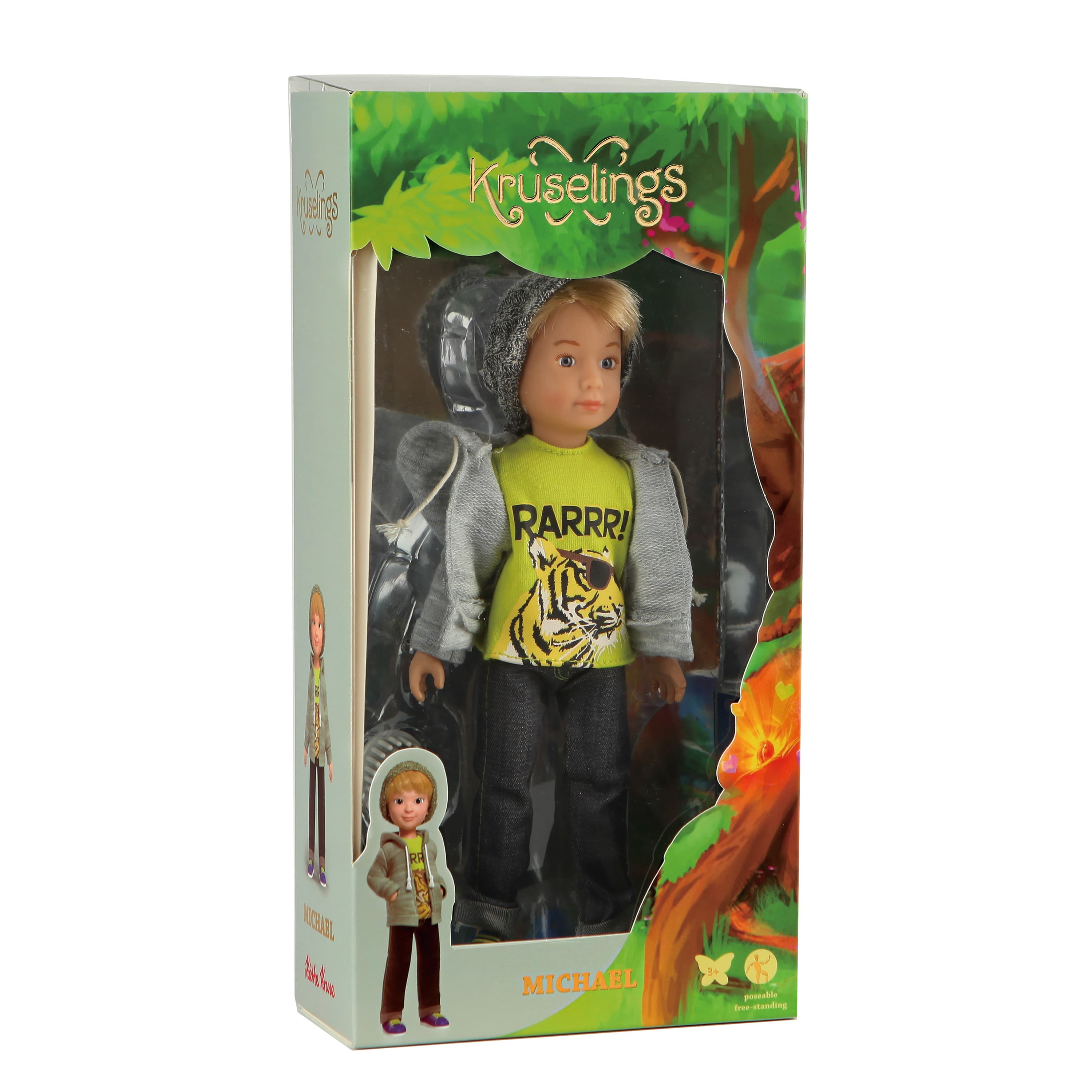 Кукла с аксесоари, Kuselings Doll, Майкъл, 23 см