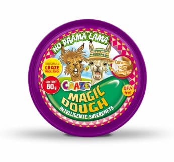 Магически разноцветен моделин, Craze, Лама, 80 гр.