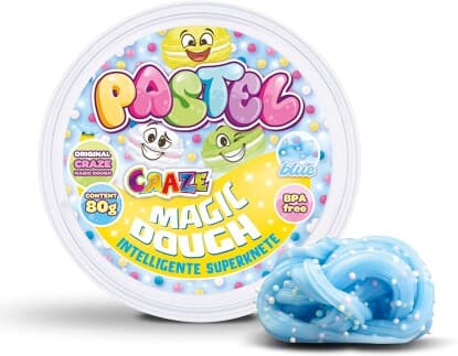Магически разноцветен моделин, Craze, Пастел, 80гр.