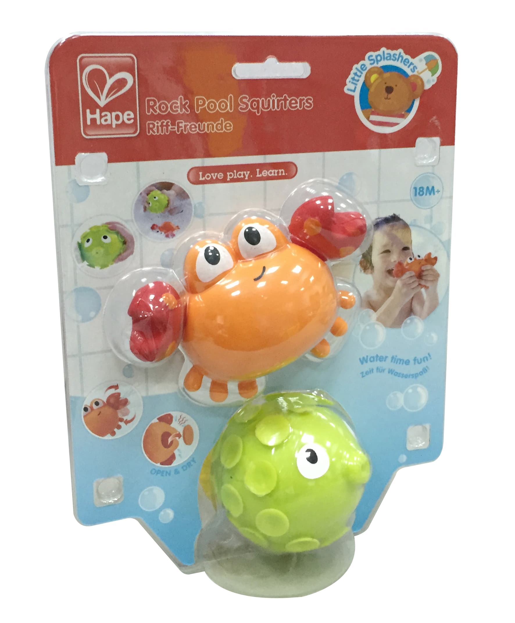 Играчка за баня, Hape, Рак и риба
