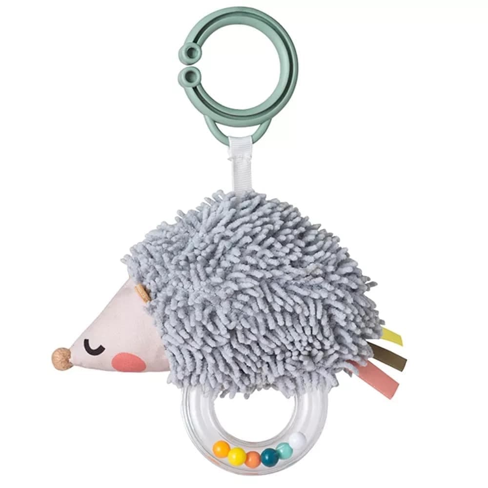 Бебешка мека дрънкалка, Taf Toys, Таралежче Спайк, 18 см