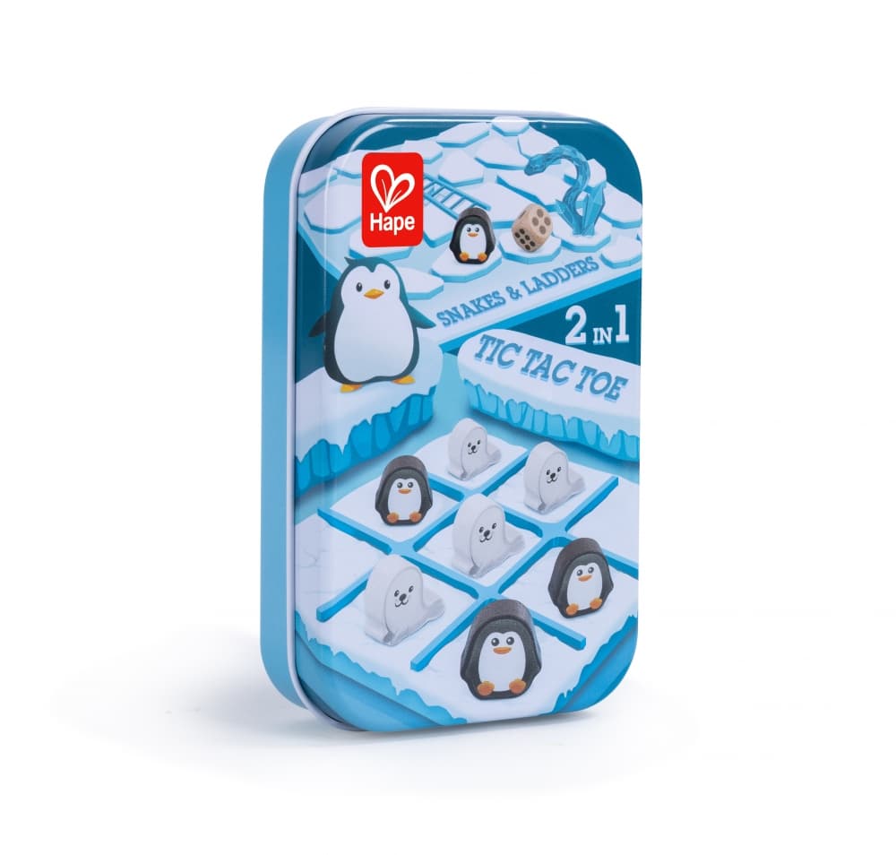 Занимателна игра 2 в 1, Hape, Морски шах и Змии и стълби
