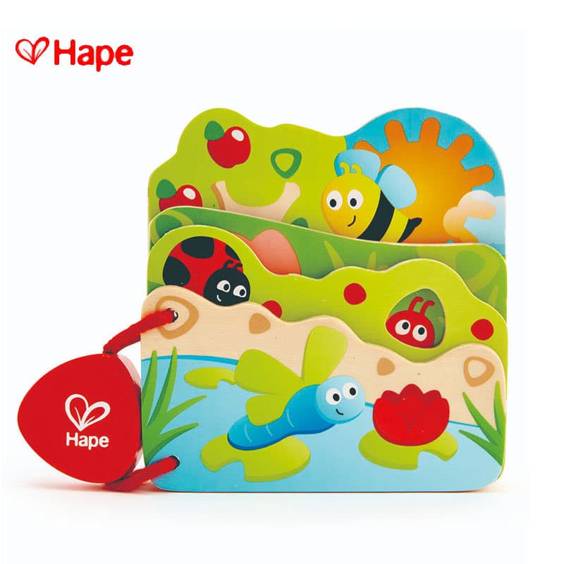 Дървена книжка, Hape, Пчеличка
