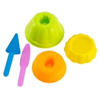Комплект за игра с пясък, Hape, Форми за печене