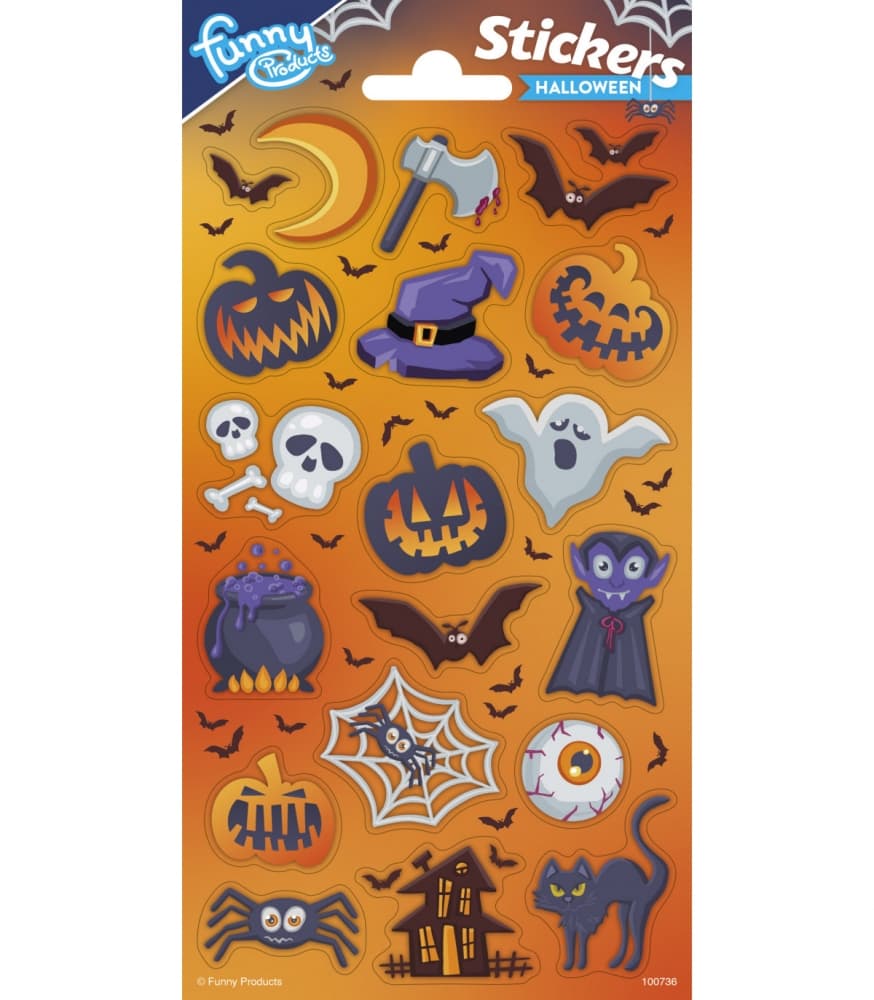 Стикери, Totum, Halloween, 20 броя