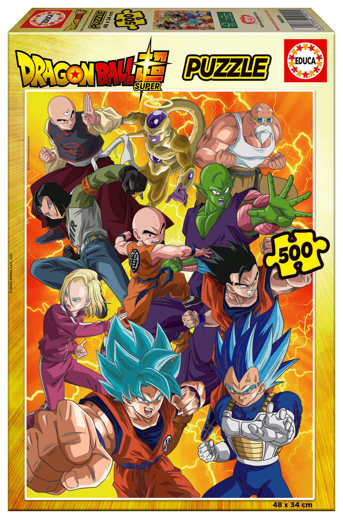 EDU19009 Dragon Ball - пъзел 500 части