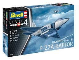 Самолет Локхиит Martin F-22A Raptor - сглобяем модел