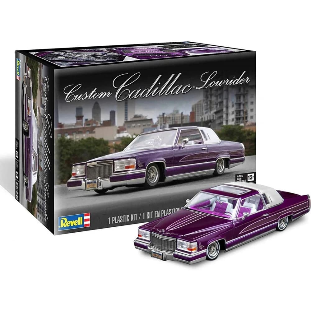 Модел за сглобяване, Revell, Custom Cadillac Lowrider 1/25, 110 части