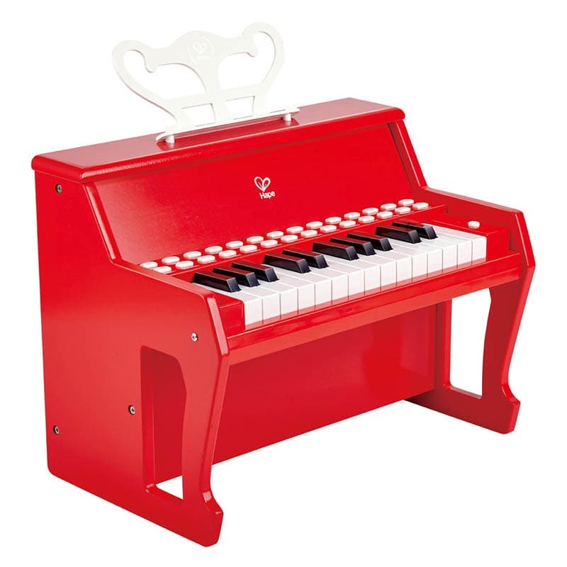Светлинно дървено пиано, Hape, Червено
