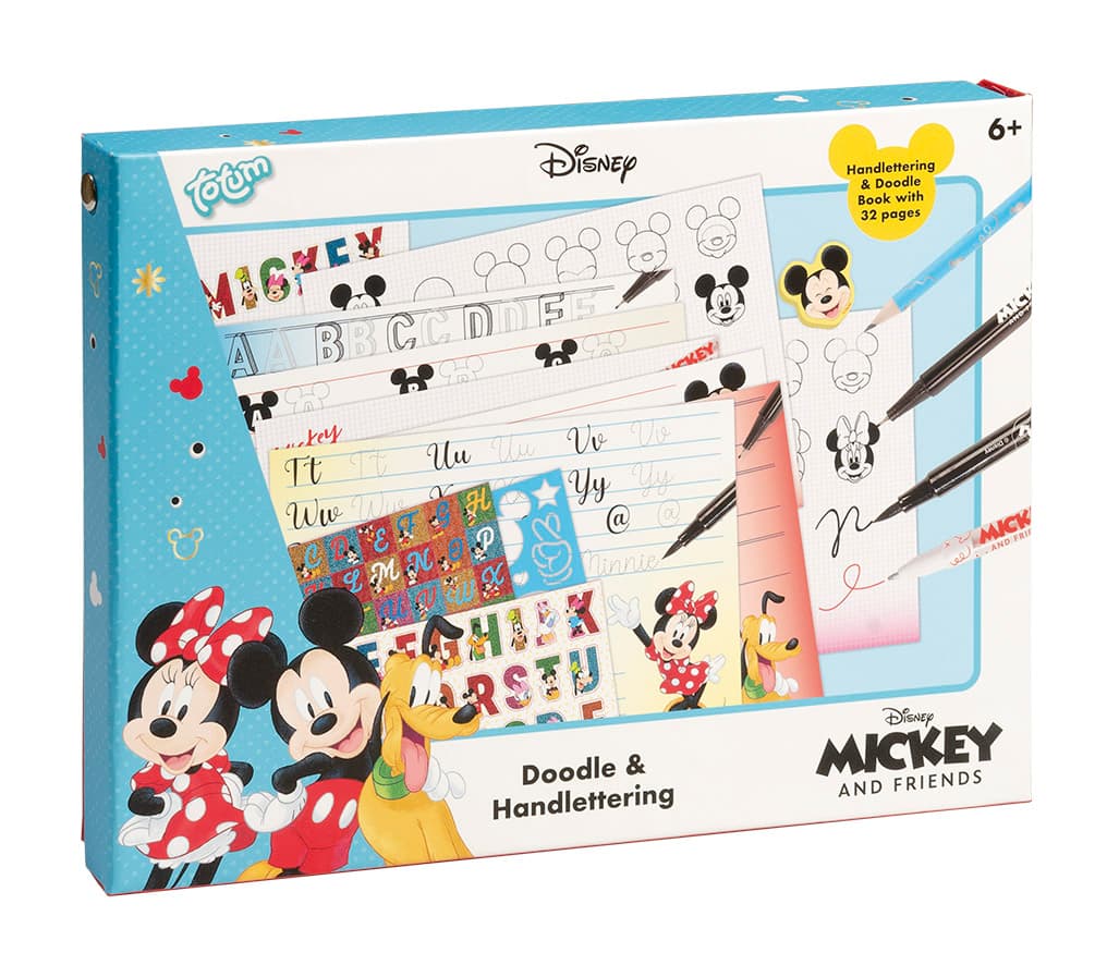 Творчески комплект, Totum, Mickey and friends, Комплект за писане и рисуване
