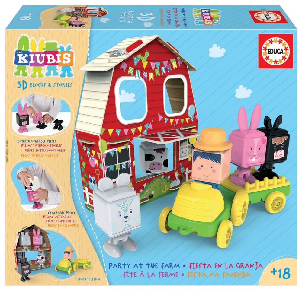 Образователна игра, Educa, The Kiubis, Парти във фермата
