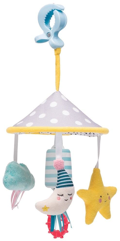 Играчка с клипс, Taf Toys, Малка Луна, 17.5 x 35 x 17.5 см