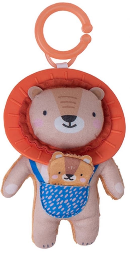 Бебешка мека дрънкалка, Taf Toys, Лъвче, 17 cm