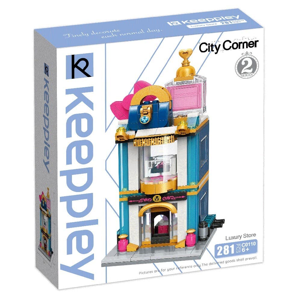Конструктор, Qman, Keeppley, Луксозен магазин, 281 части