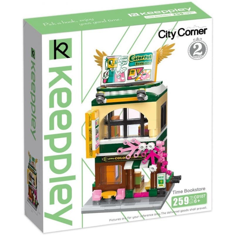 Конструктор, Qman, Keeppley, Книжарница, 259 части
