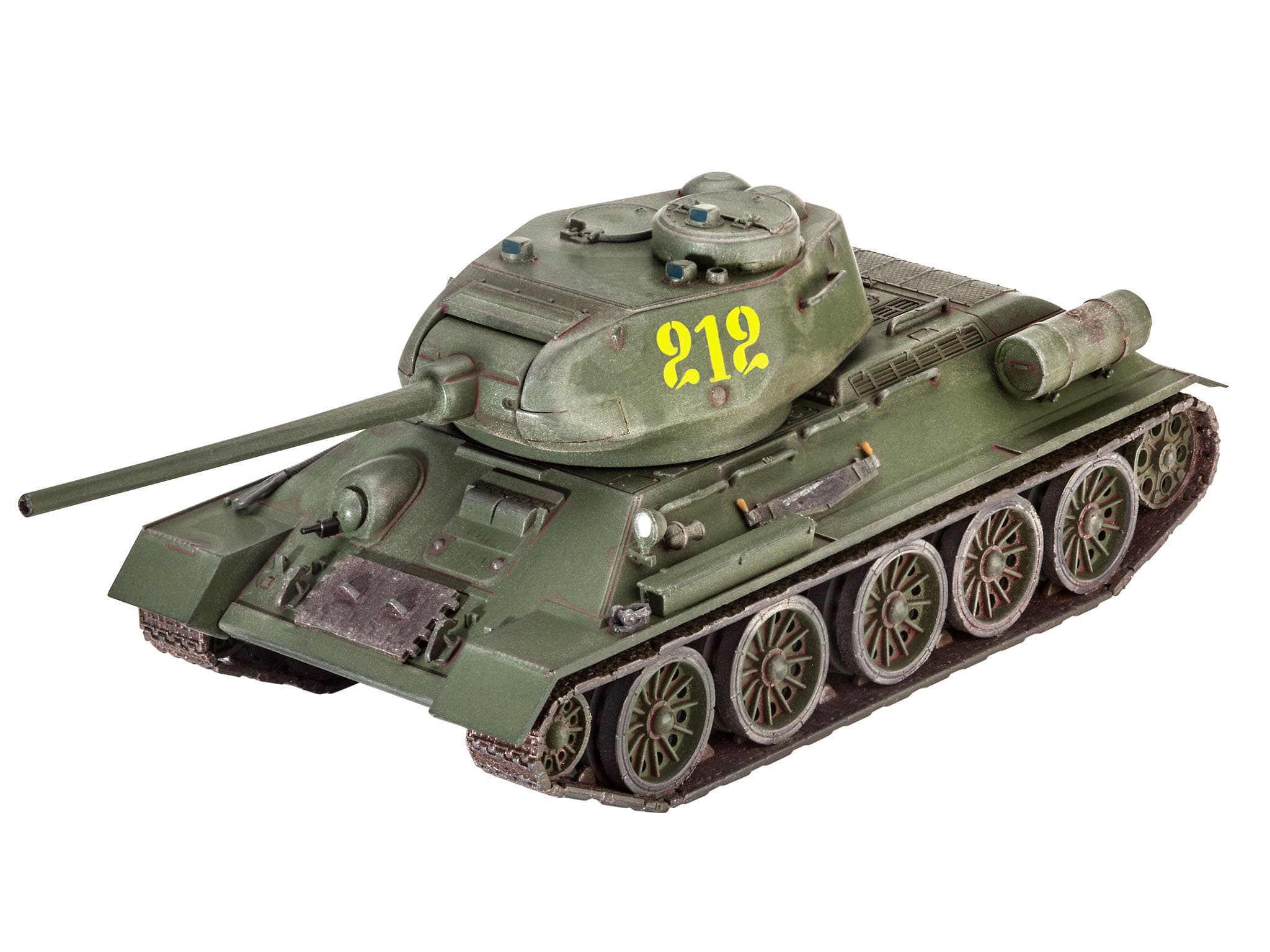 Танк T-34/85 - сглобяем модел