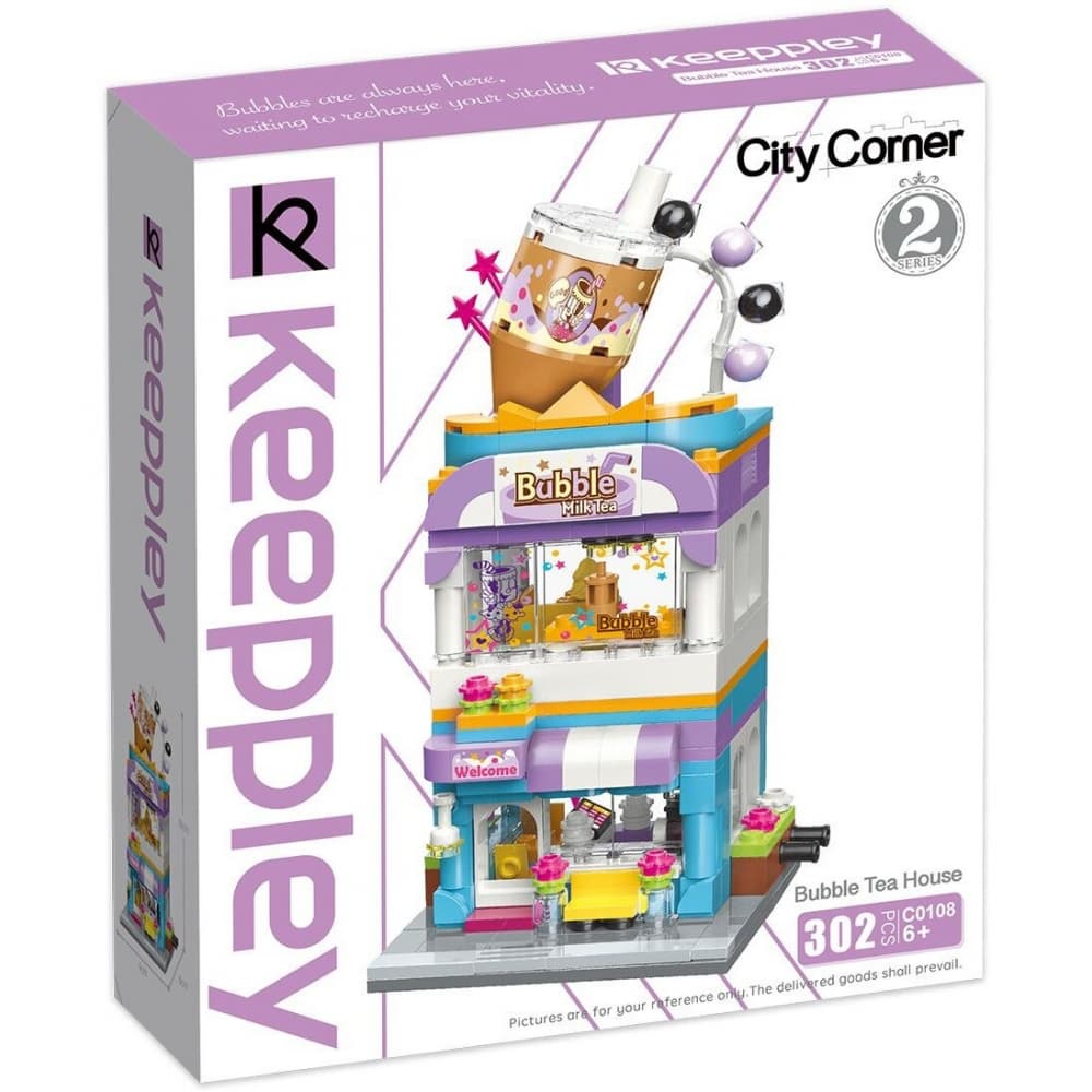 Конструктор, Qman, Играта продължава, Магазин за чай, 302 части