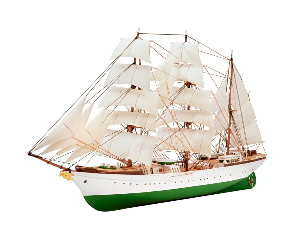 Сглобяем модел, Revell, Ветроходен кораб Gorch Fock, 75 части