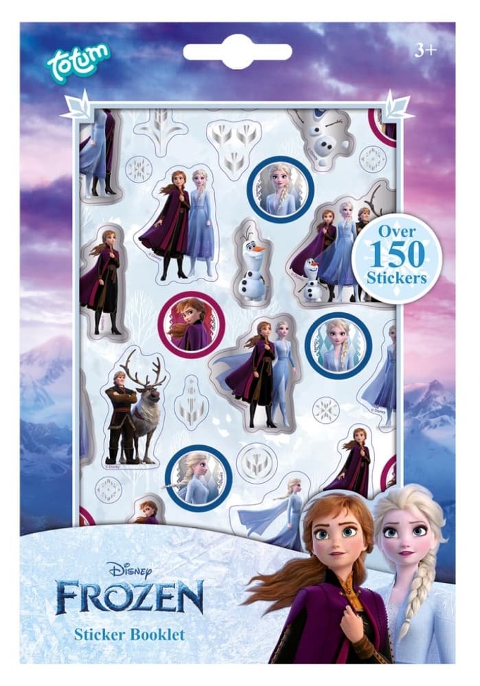 Творчески комплект, Totum, Книжка със стикери Frozen II, 150 броя