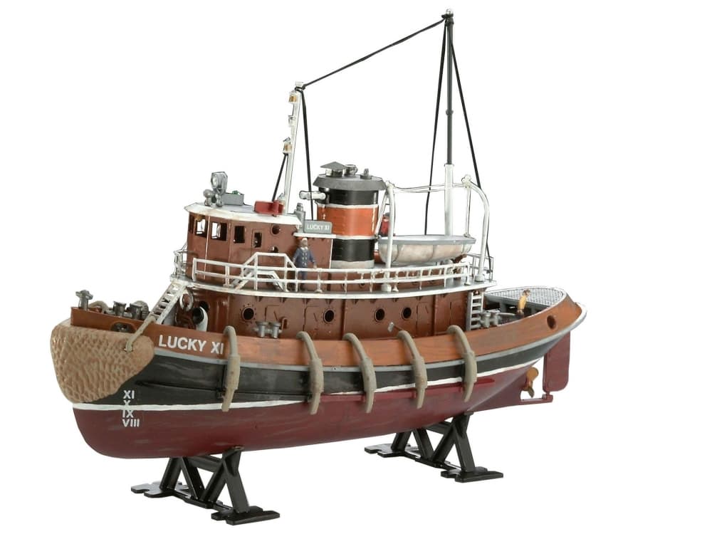 Сглобяем модел, Revell, Пристанищен влекач, 84 части