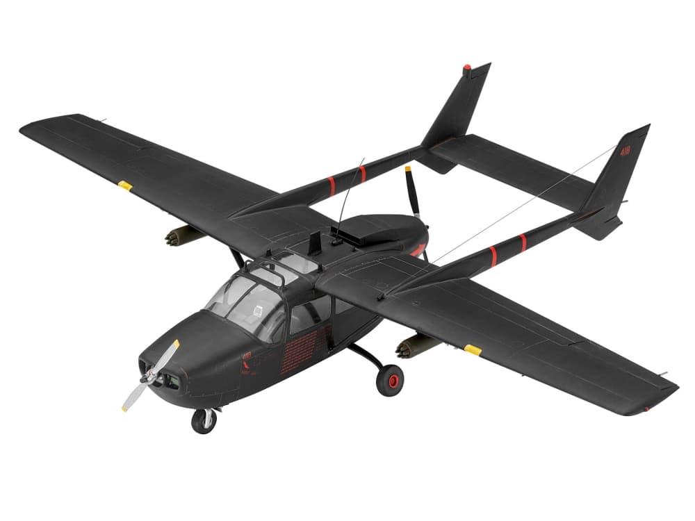 Сглобяем модел, Revell, Американски разузнавателен самолет, O-2A Skymaster, 171 части
