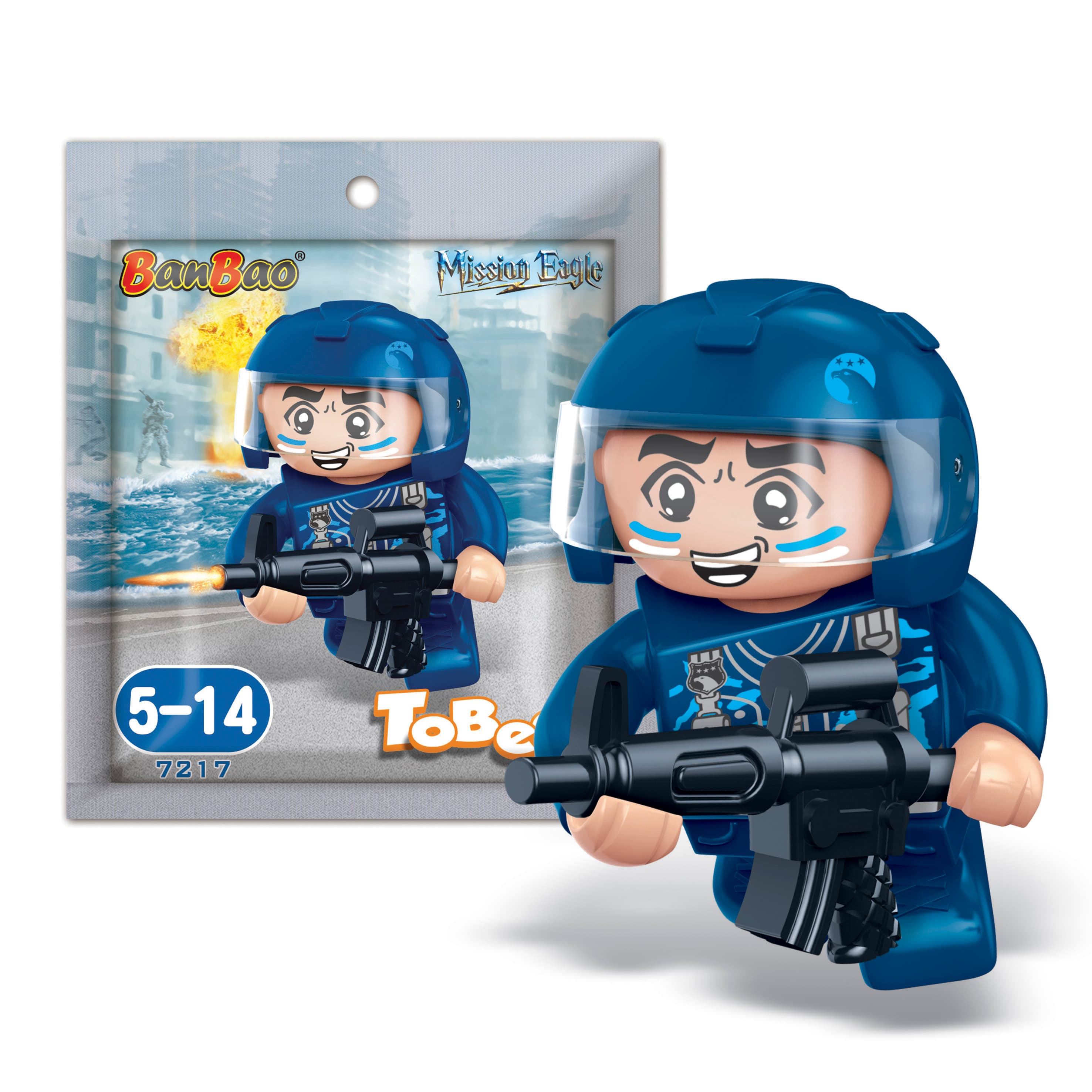 Мини фигурка, BanBao, Боец