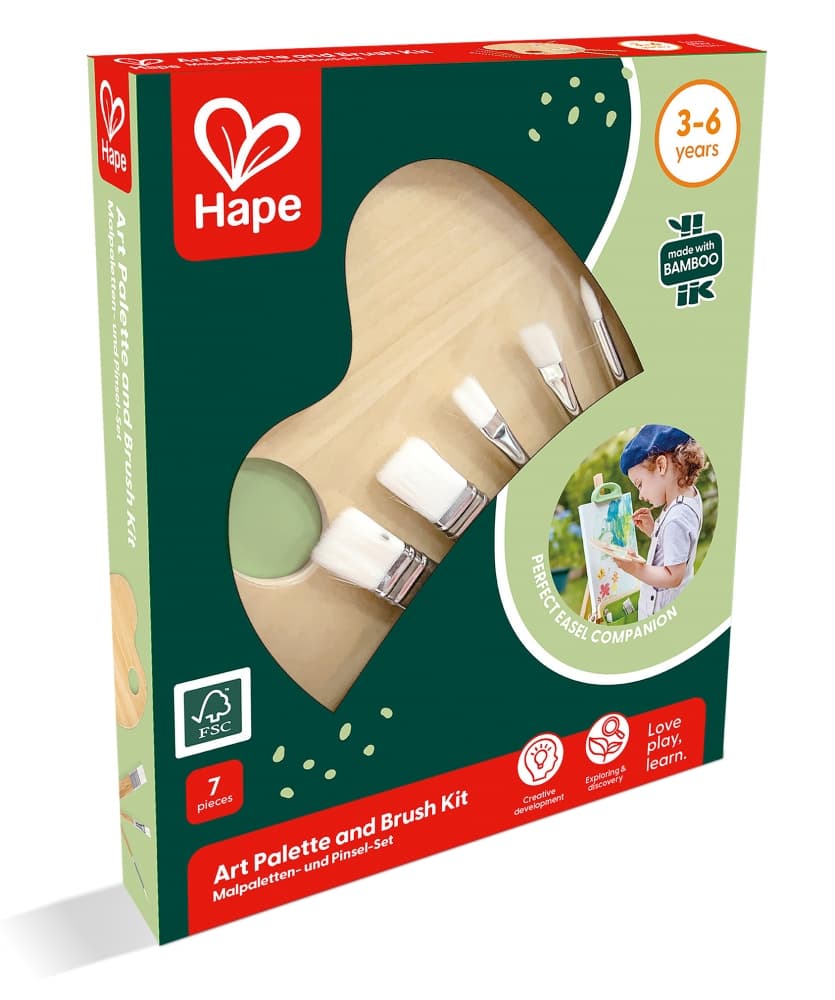 Арт комплект за рисуване, Hape, 7 части
