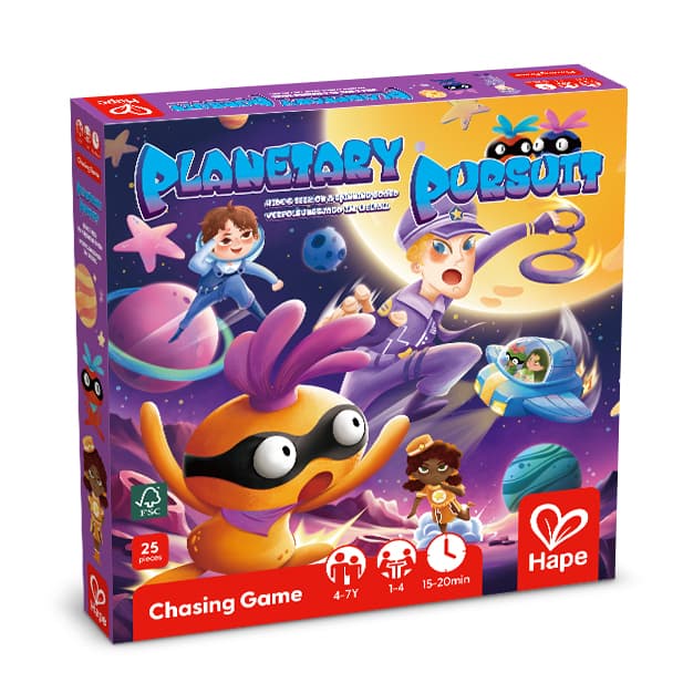 Настолна игра, Hape, Планетарно преследване - Космически стражари и апаши